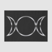 Falln Pagan Triple Goddess Symbol Tissuepapier (Voorkant)