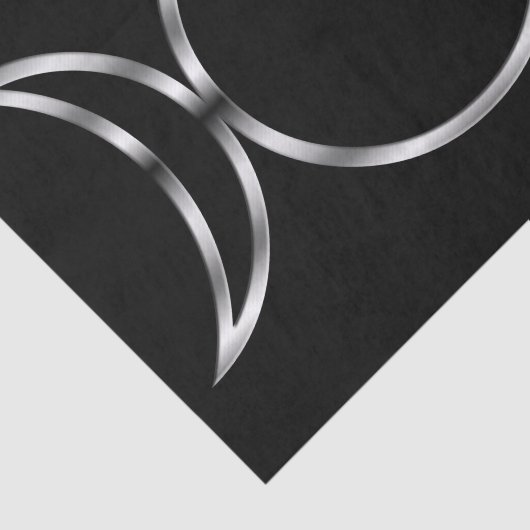 Falln Pagan Triple Goddess Symbol Tissuepapier (Detail)