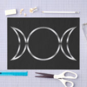 Falln Pagan Triple Goddess Symbol Tissuepapier (Craft)
