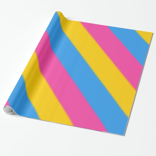 Falln Pansexual Pride Flag Cadeaupapier (Uitgerold)