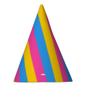 Falln Pansexual Pride Flag Feesthoedjes (Rechts)