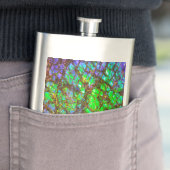 Falln Peacock Ammolite Heupfles (Voorbeeld)