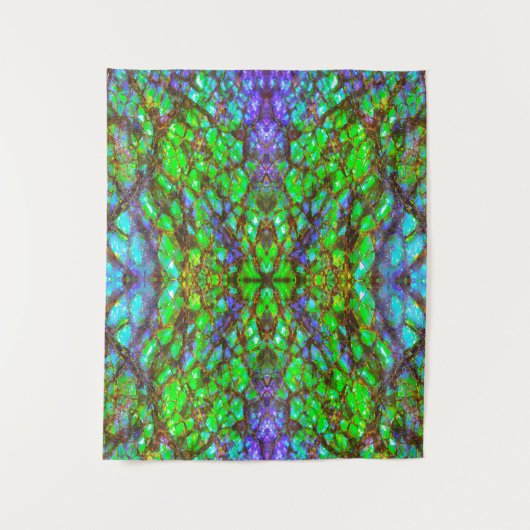 Falln Peacock Ammolite Wandkleed (Voorkant)