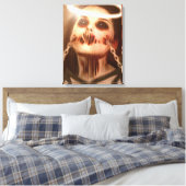 Falln Personal Savior Canvas Afdruk (Insitu (Slaapkamer))