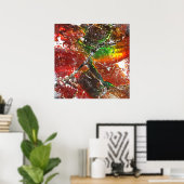 Falln Piedras Arcoiris Poster (Thuiskantoor)