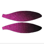 Falln Pink & Black Glitter Gradiënt Mini Basketbal (Panelen)