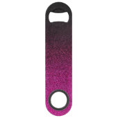 Falln Pink & Black Glitter Gradiënt Speed Flessenopener (Achterkant)