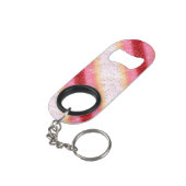 Falln Pink Sakura Sunrise Sleutelhanger Flessenopener (Achterkant Gekanteld)
