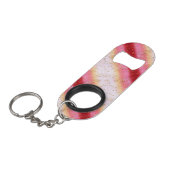 Falln Pink Sakura Sunrise Sleutelhanger Flessenopener (Voorkant Gekanteld)