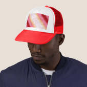 Falln Pink Sakura Sunrise Trucker Pet (In situ)