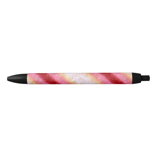 Falln Pink Sakura Sunrise Zwarte Inkt Pen (Voorkant)