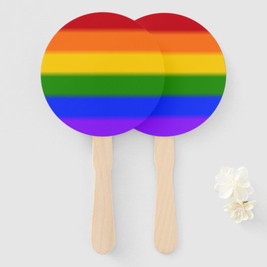 Falln Pride Handwaaier (Voorkant en achterkant)