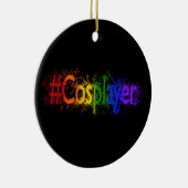 Falln Proud Cosplayer Keramisch Ornament (Rechts)