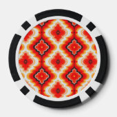 Falln Psychedelic Sunset Pokerchips (Achterkant)