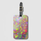 Falln Rainbow Braziliaanse Opaal Bagagelabel (Voorkant (verticaal))