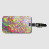 Falln Rainbow Braziliaanse Opaal Bagagelabel (Voorkant (horizontaal))