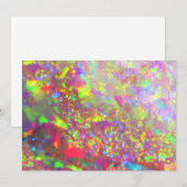 Falln Rainbow Braziliaanse Opaal Kaart (Voorkant / Achterkant)