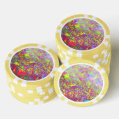 Falln Rainbow Braziliaanse Opaal Poker Chips (Opstapeling)