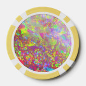 Falln Rainbow Braziliaanse Opaal Poker Chips (Achterkant)