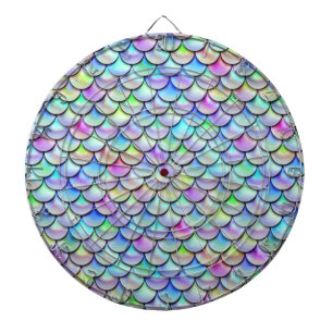 Falln Rainbow Bubble Mermaid Scales Dartbord