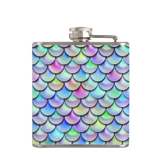 Falln Rainbow Bubble Mermaid Scales Heupfles (Achterkant)