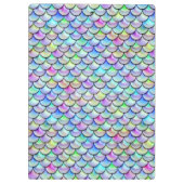 Falln Rainbow Bubble Mermaid Scales Klembord (Achterkant)