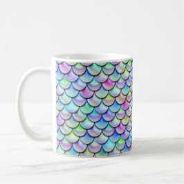 Falln Rainbow Bubble Mermaid Scales Koffiemok