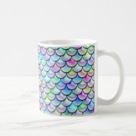 Falln Rainbow Bubble Mermaid Scales Koffiemok