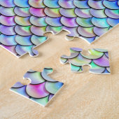 Falln Rainbow Bubble Mermaid Scales Legpuzzel (Zijkant)