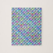 Falln Rainbow Bubble Mermaid Scales Legpuzzel (Verticaal)