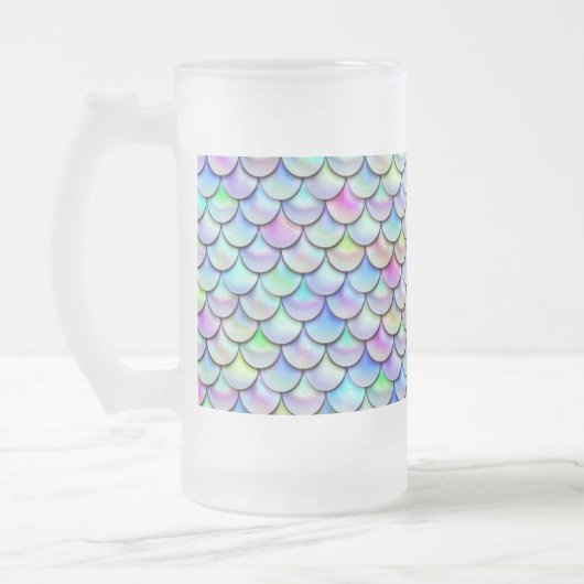 Falln Rainbow Bubble Mermaid Scales Matglas Bierpul (Links)