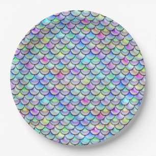 Falln Rainbow Bubble Mermaid Scales Papieren Bordje