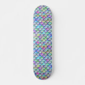 Falln Rainbow Bubble Mermaid Scales Persoonlijk Skateboard (Voorkant)