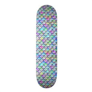 Falln Rainbow Bubble Mermaid Scales Persoonlijk Skateboard