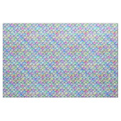 Falln Rainbow Bubble Mermaid Scales Stof (Yard (91,4 cm))