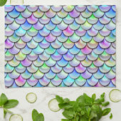 Falln Rainbow Bubble Mermaid Scales Theedoek (Gevouwen)