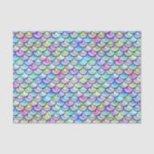 Falln Rainbow Bubble Mermaid Scales Tissuepapier (Voorkant)