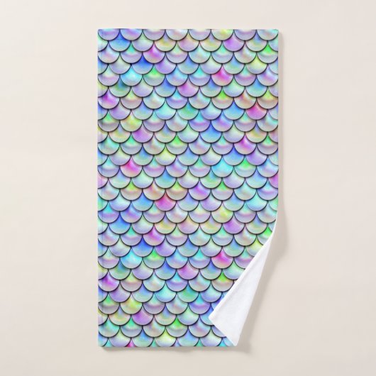 Falln Rainbow Bubble Scales Bad Handdoek (Handdoek)
