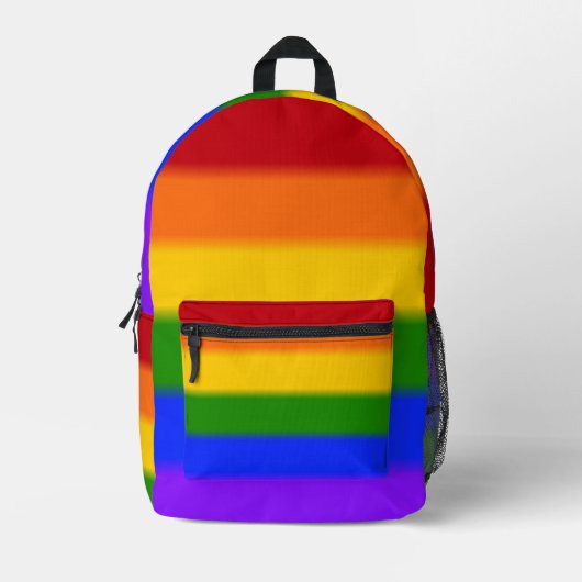 Falln Rainbow Gay Pride Flag Bedrukte Rugzak (Voorkant)