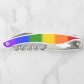 Falln Rainbow Gay Pride Flag Kurkentrekker (Achterkant)