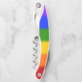 Falln Rainbow Gay Pride Flag Kurkentrekker (Voorkant)