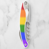 Falln Rainbow Gay Pride Flag Kurkentrekker (Achterkant)