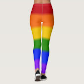 Falln Rainbow Gay Pride Flag Leggings (Achterkant)