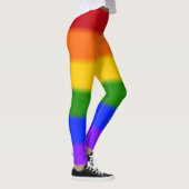 Falln Rainbow Gay Pride Flag Leggings (Rechts)
