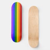 Falln Rainbow Gay Pride Flag Persoonlijk Skateboard (Voorkant)