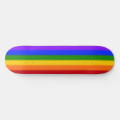 Falln Rainbow Gay Pride Flag Persoonlijk Skateboard (Horizontaal)