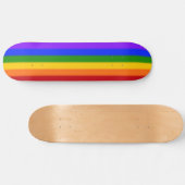 Falln Rainbow Gay Pride Flag Persoonlijk Skateboard (Horizontaal)