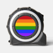 Falln Rainbow Gay Pride Flag Rolmaat (Voorkant)