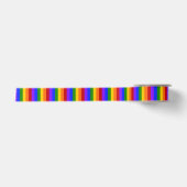 Falln Rainbow Gay Pride Flag Satijnen Lint (Voorkant)