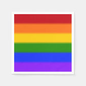 Falln Rainbow Gay Pride Flag Servet (Voorkant)